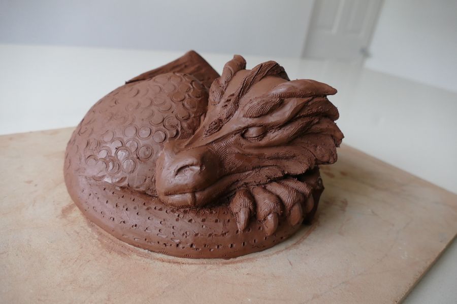 dragon sculpture