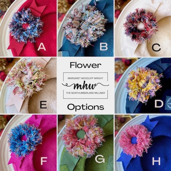 Tartan flower making kit - please choose your colour option 