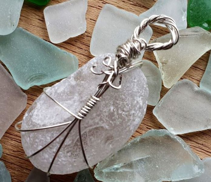 ❤️ Wire Wrapped Sea Glass Example ❤️