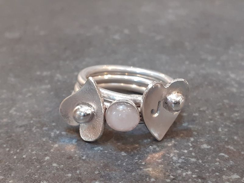 3 Silver Rings in a Day - A 'Quirky Workshop' at Greystoke Craft Garden and Barns nr Ullswater, the Lake District, Cumbria