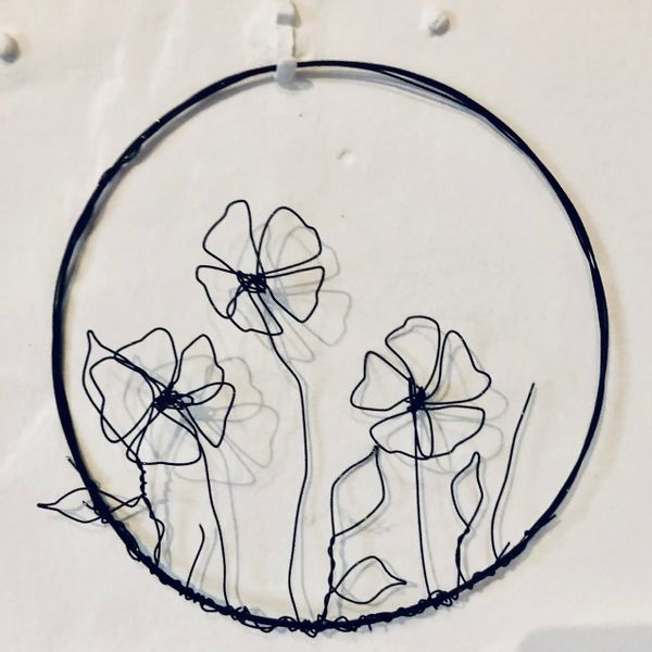 wire flowers