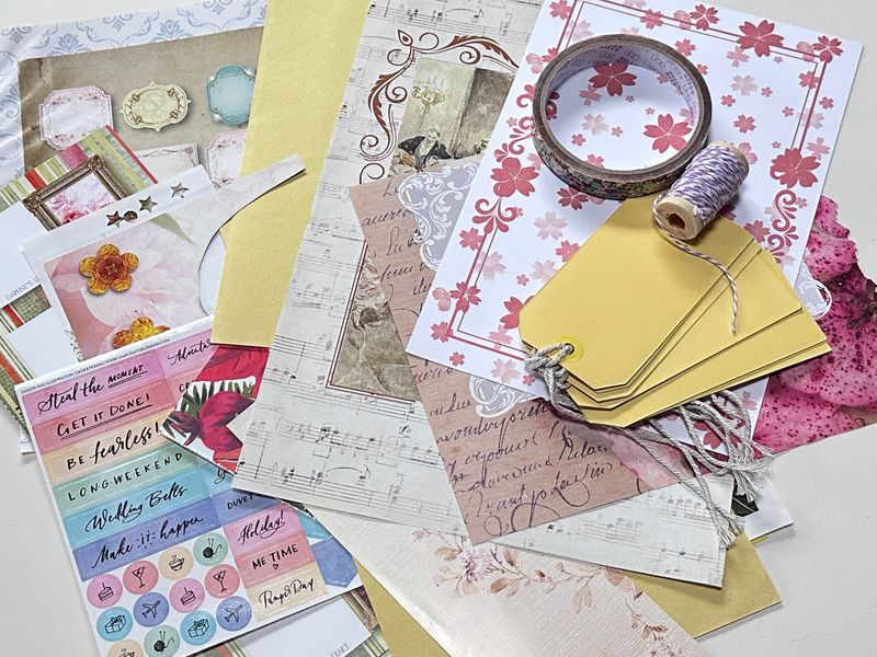 Scrap paper and ephemera