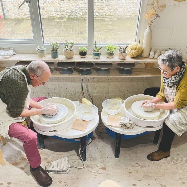 Couples pottery