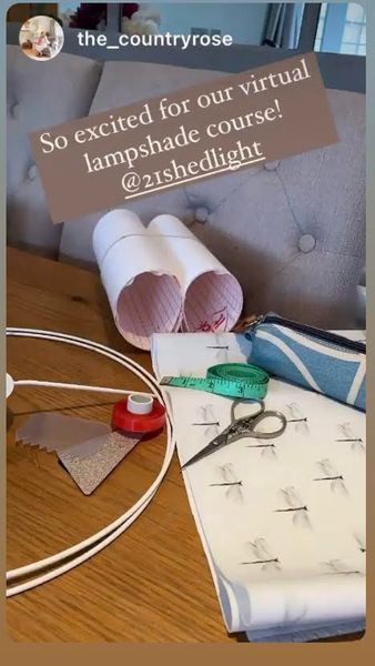 Lampshade kit inspection