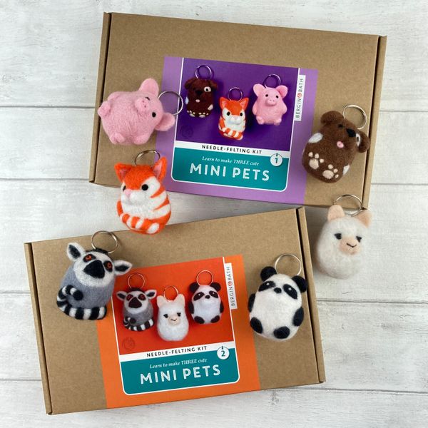 Needle Felting Kit, Pig. Make Your Own Mini Piglet With This Craft Kit for  Adults 