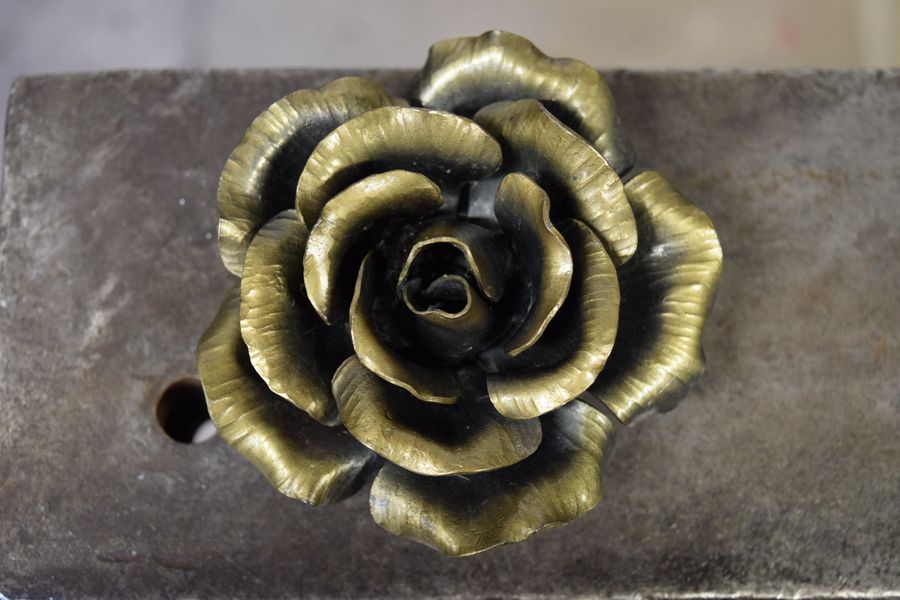 Hand Forge your own Rose