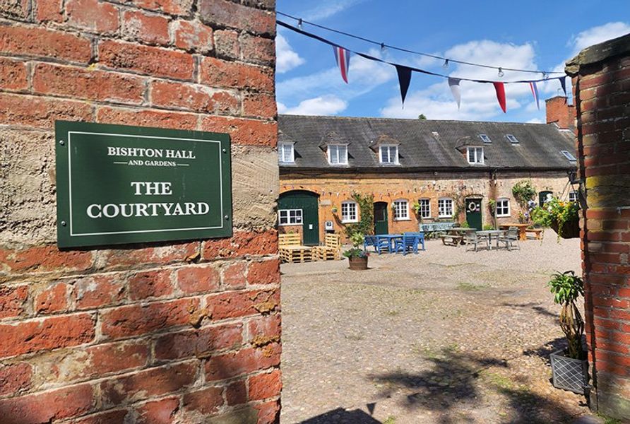 The Courtyard at Bishton Hall
