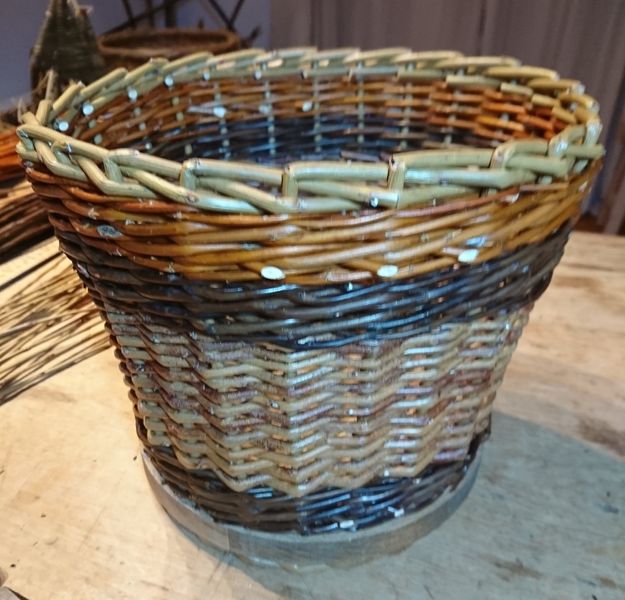 Completed basket