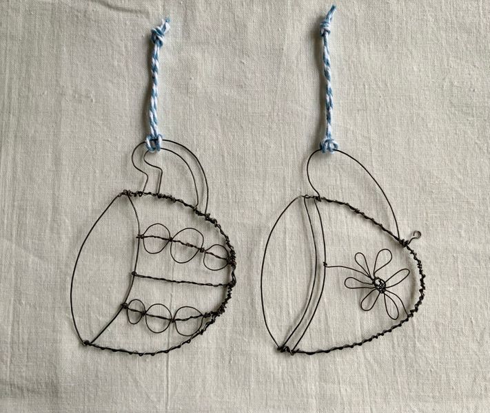 Where will you hang your wire teacups?
