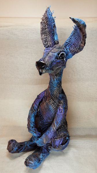 Powertex Fabric Sculpted Hare 