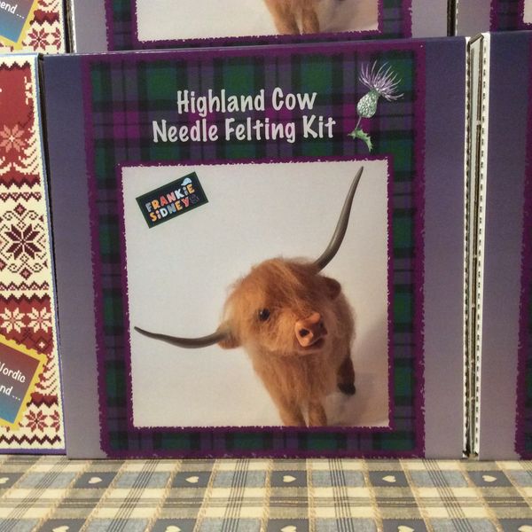 Highland cow box image 