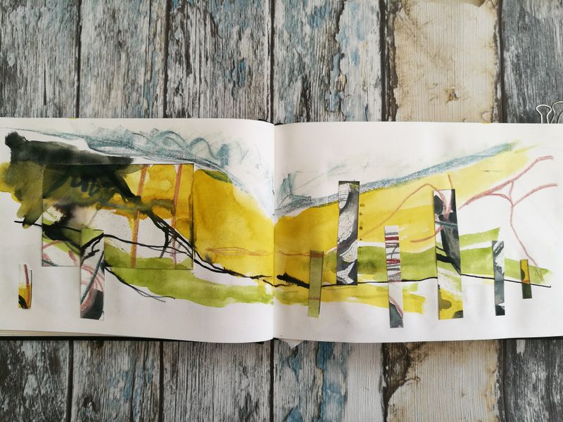 Landscape sketchbook