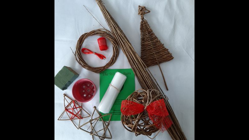 Download Willow Weaving Christmas Craft Kits Creative Craft And Artisan Courses And Workshops Yellowimages Mockups