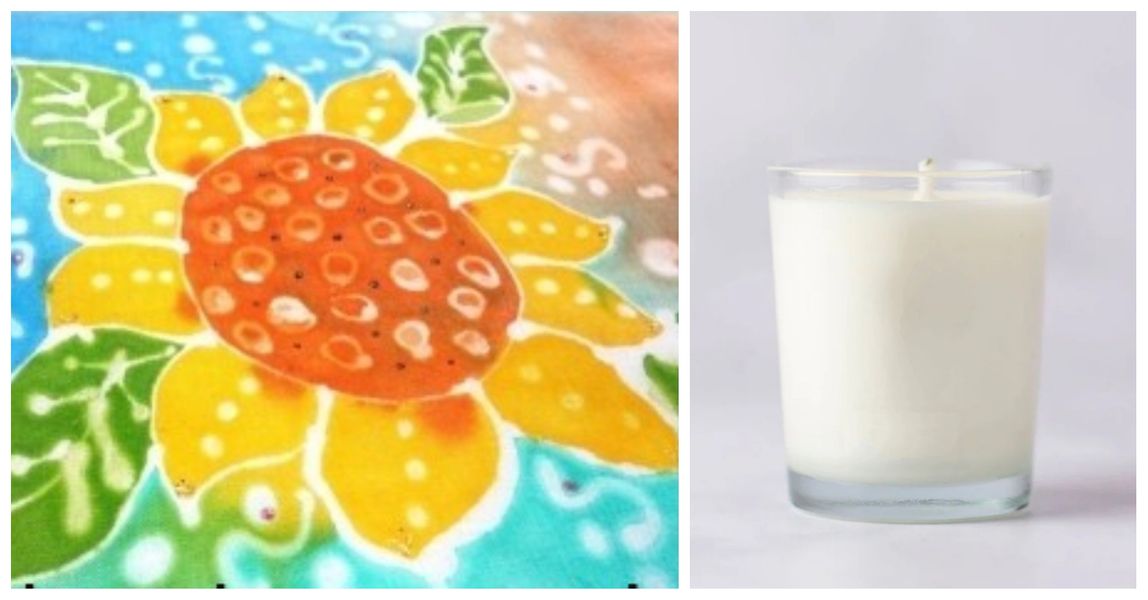 Soy Wax Batik and Candle Making class, Leyland 