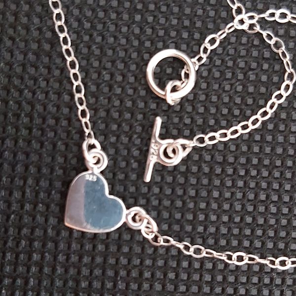 ♥  925 Sterling Silver Bracelet ~ Necklace to match ♥