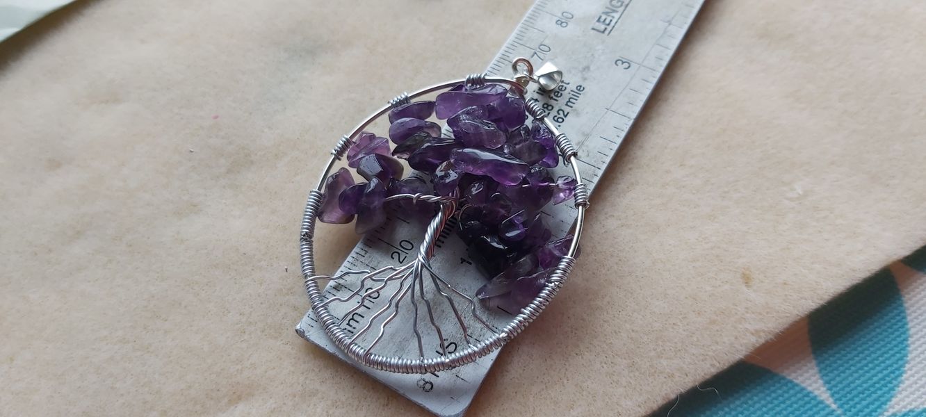 Silver/Amethyst .. known for its calming presence