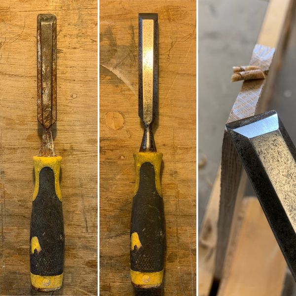 Bring your old edge tools along and restore them to their former glory - or better!