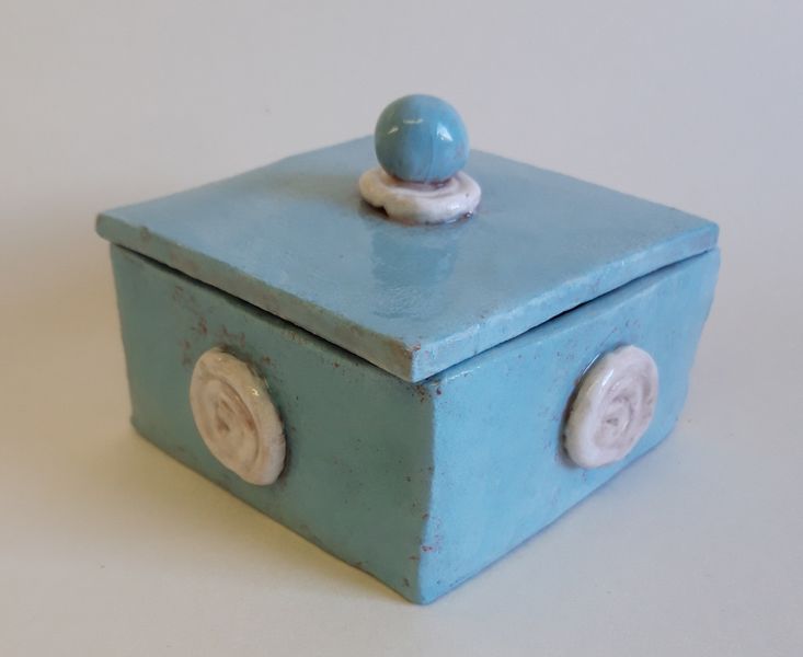 Slab box "Find Your Inner Potter" Geraldine Francis Ceramics, Wiltshire