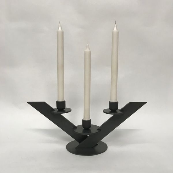 'Gothic' candle holders - you could make these or something similar