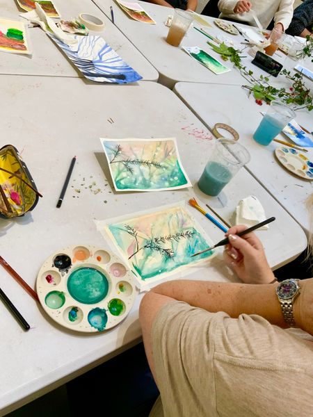 watercolour painting workshop