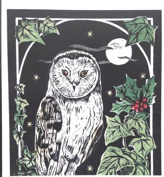 Intro to Lino Cut Printing - multicoloured with Sue Rowland, a Quirky Workshops at Greystoke Craft Garden Barns 