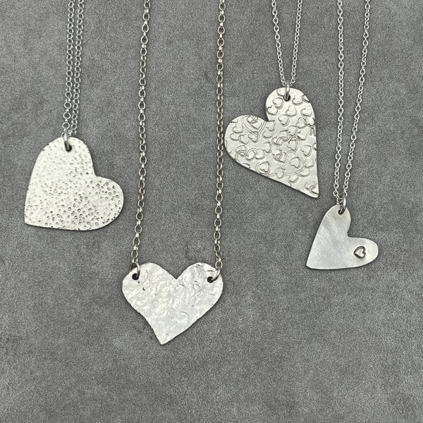 Perfect for Valentines! Create a silver pendant for your loved one. You can of course create a different shape if hearts aren't your thing!