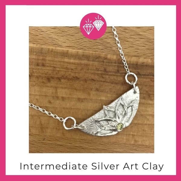 Intermediate silver art clay with Hampshire School of Jewellery