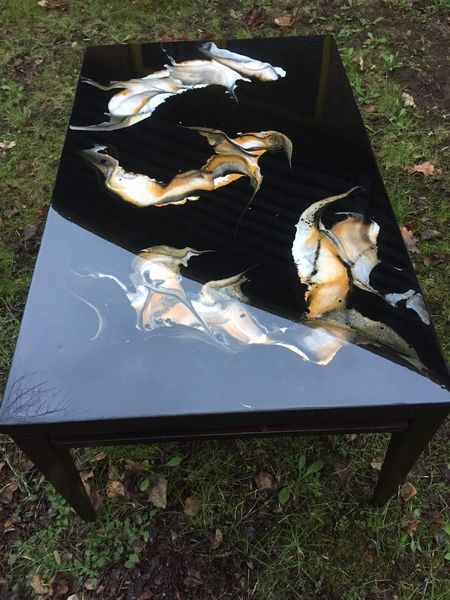 Resin Art on table top