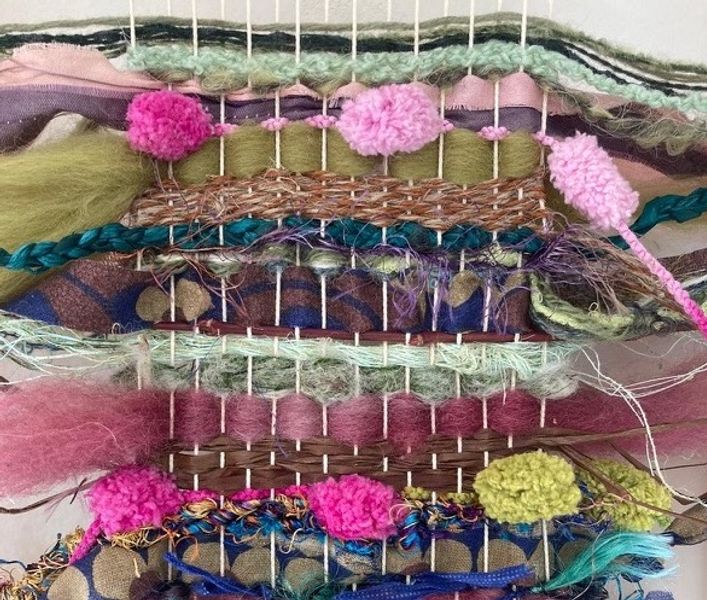 Experimental Weaving by previous workshop attendee