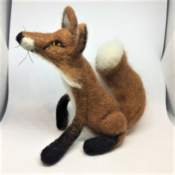 Needle Felted Fox Making Kit