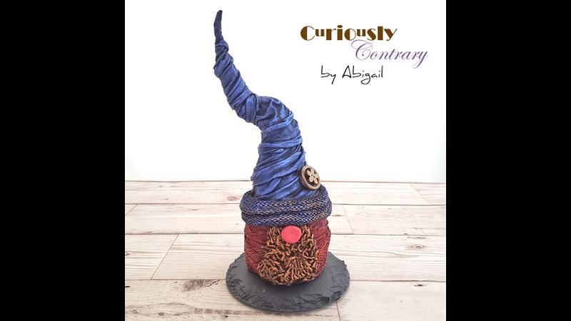 Garden Gnome by Curiously Contrary