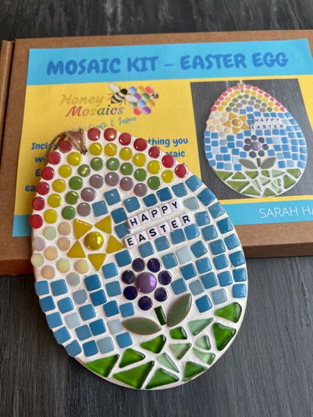 Box that your mosaic kit will come in.