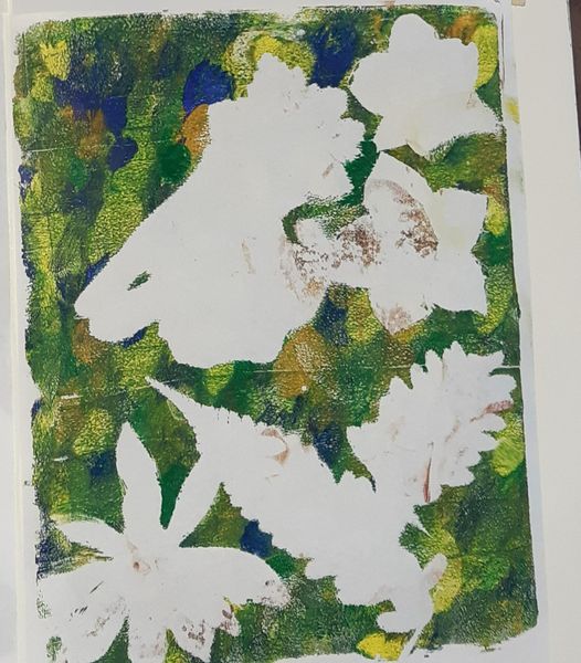 gelli plate print