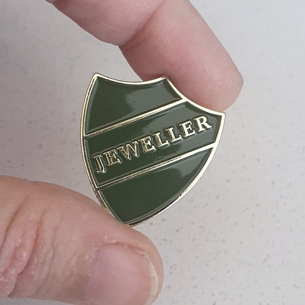 jewellers pin badge