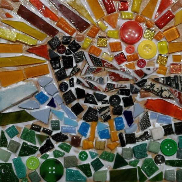 Students Mosaic Bird