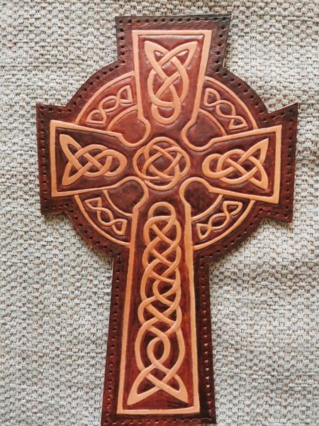 Celtic cross made for bracers