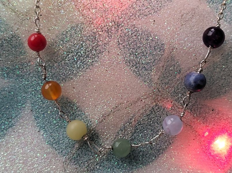 Gorgeous Gemstones Creating your Bright and Colourful Necklace from a Kit