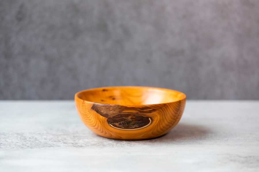 Yew bowl