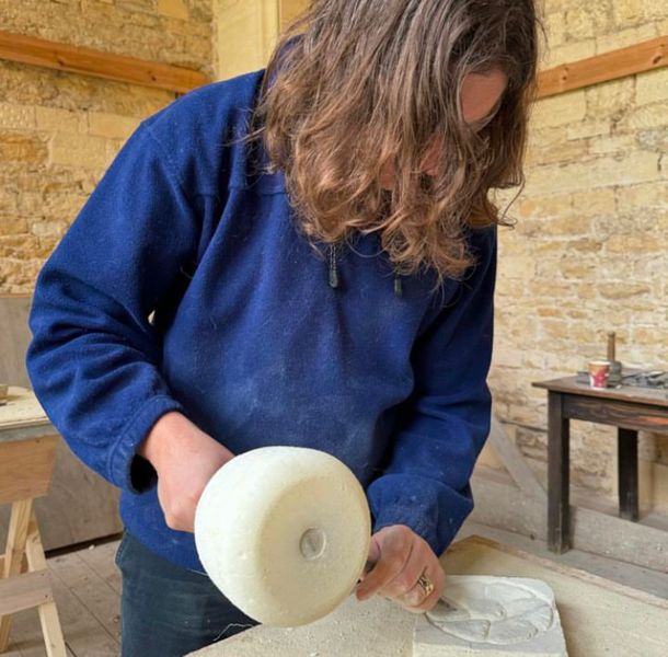 Stone Carving Workshop at Woodchester Mansion