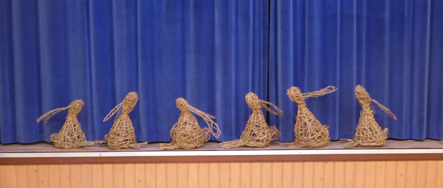 willow hares made in Portchester