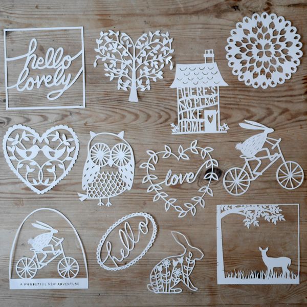 Papercutting Starter Kit - All designs