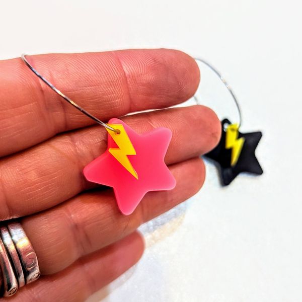 Star earrings 