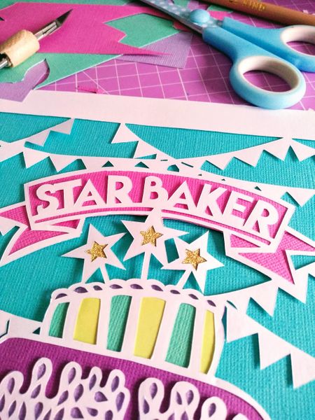 Star baker close up