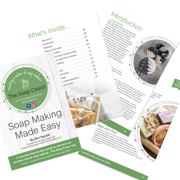 Soap Making Made Easy eBook - sneak peek
