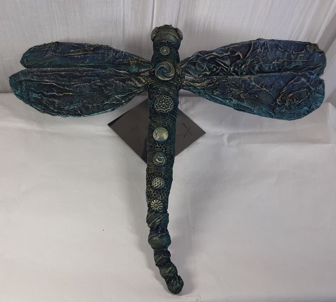 Fabric Sculpted Dragonfly