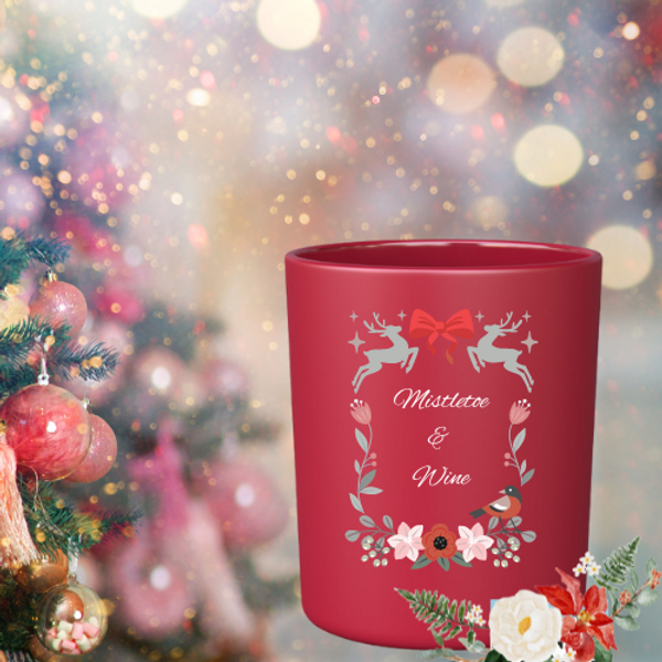 Make your own Christmas Fragranced Container Candle from a choice of luxury seasonal fragrances