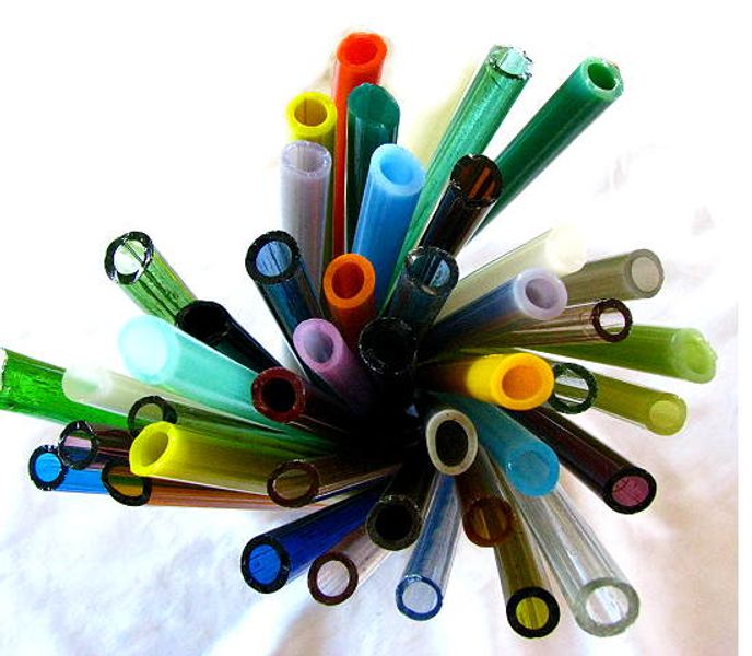 Glass canes for bead making