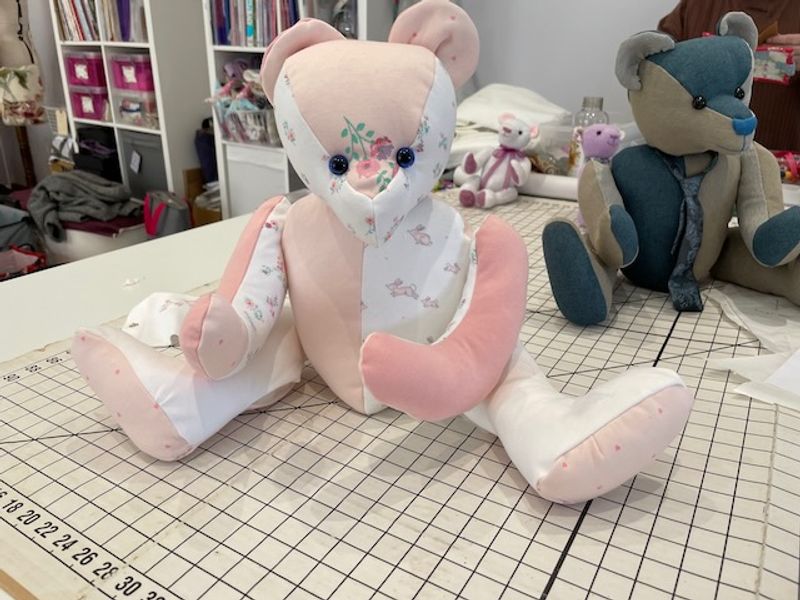Baby grow bear almost complete
