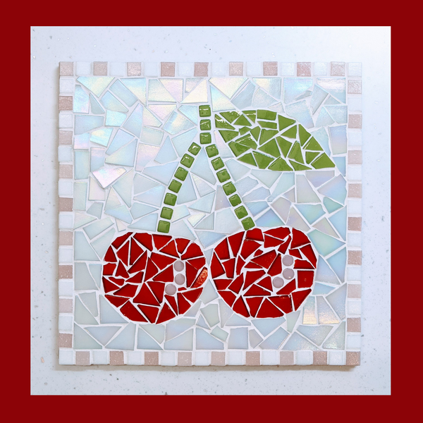 Red Cherries Mosaic Kit