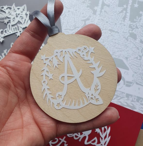 A personalised template to create an ornament is also one of the projects in the box